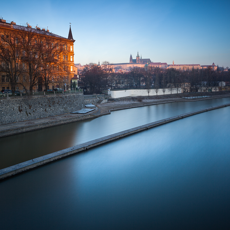 Pražský hrad a Kampa