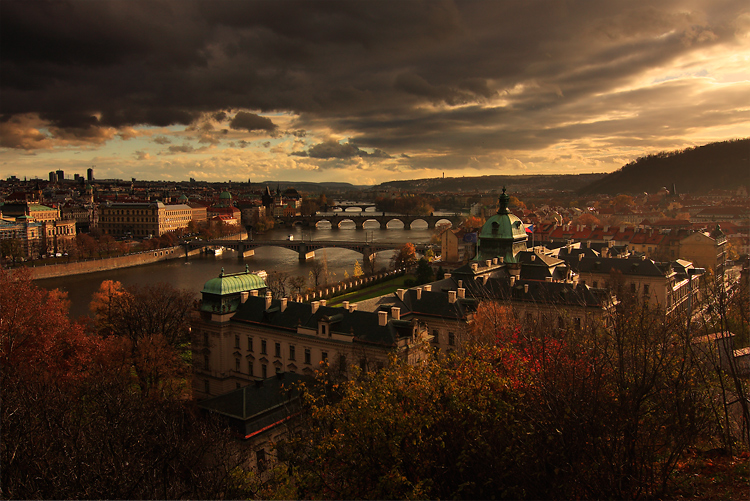 Podzimní Vltava