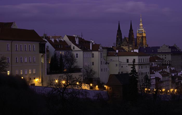 Soumrak na Pražském hradě