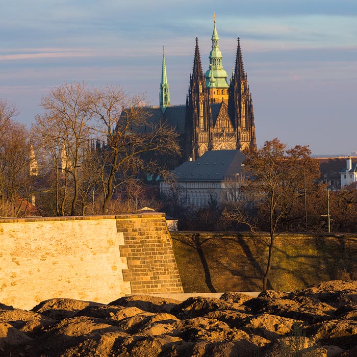 Pražský hrad ze Střešovic
